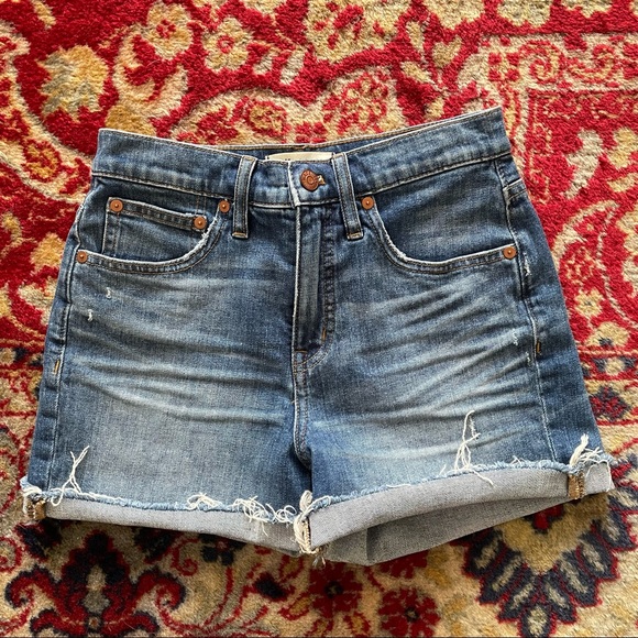 NWOT Madewell Denim Jean Shorts - Picture 1 of 4